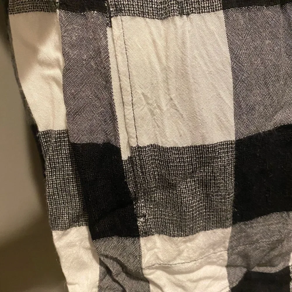 Anthropologie Cloth & Stone checkered gingham romper - Picture 10 of 15